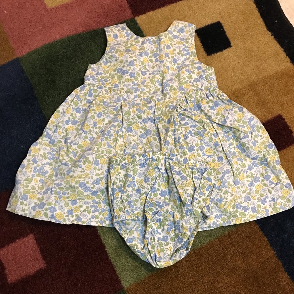 Infant floral dress